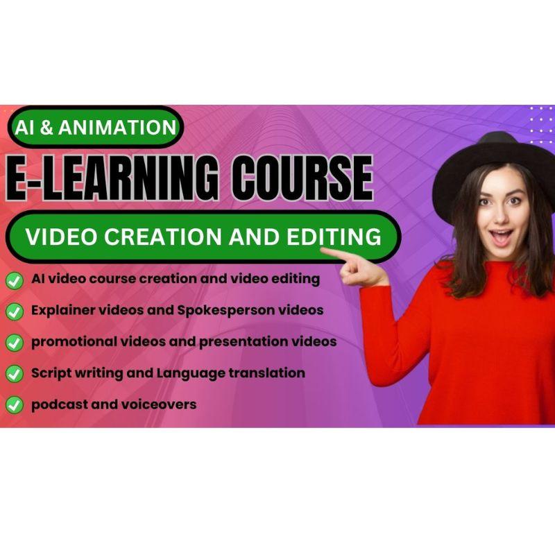 I Will Create AI Generated Explainer Videos for E-Learning Using Synthesia, HeyGen, and Fliki