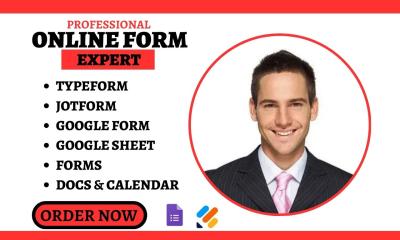 Automate Google Sheets, Forms, Gmail, Docs, and Calendar Using Jotform and Typeform