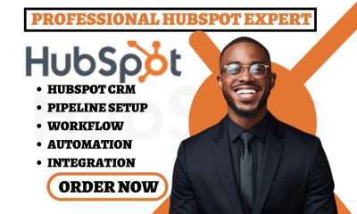 HubSpot Webinar Sales Funnel Lead Pipeline Landing Page Deal Website Integration