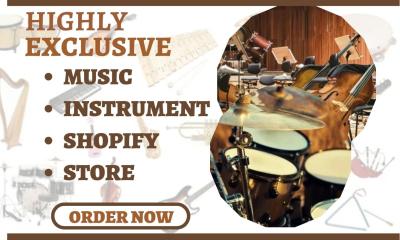 Design a Profitable Violin Store: Violin Vibes & Instruments Accessory Shopify Store