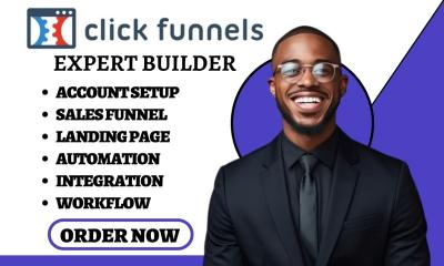 Setup ClickFunnels Landing Page, ClickFunnels Website & ClickFunnels Funnel Builder