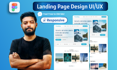 I Will Create a Responsive Landing Page Website Design