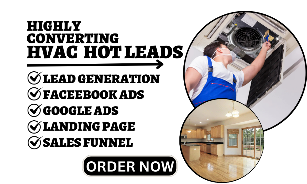 Generate HVAC Leads: Hot Leads for Home Remodeling with an HVAC Website Landing Page