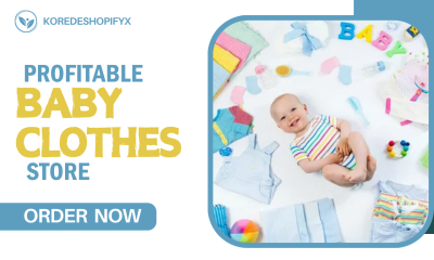 Design a Baby Clothing Shopify Store for Your Dropshipping Website