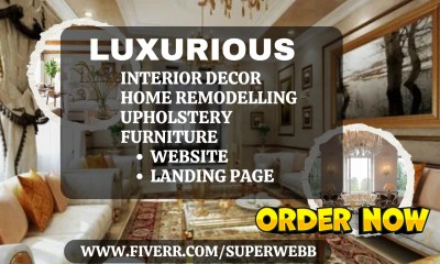 Expert Design for Home Decor, Interior Design, Home Remodeling, Furniture Upholstery & Website Solutions