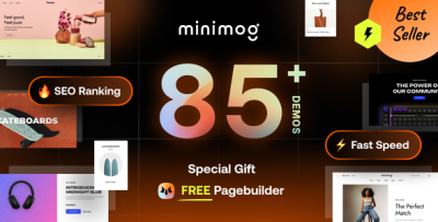 Minimog Multipurpose Shopify Theme Free Download