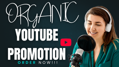 I will do organic USA youtube promotion, USA video promotion to USA active audience