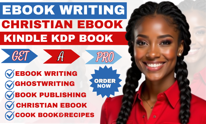 I will do amazon kdp book publishing book formatting book editing as ebook ghostwriter