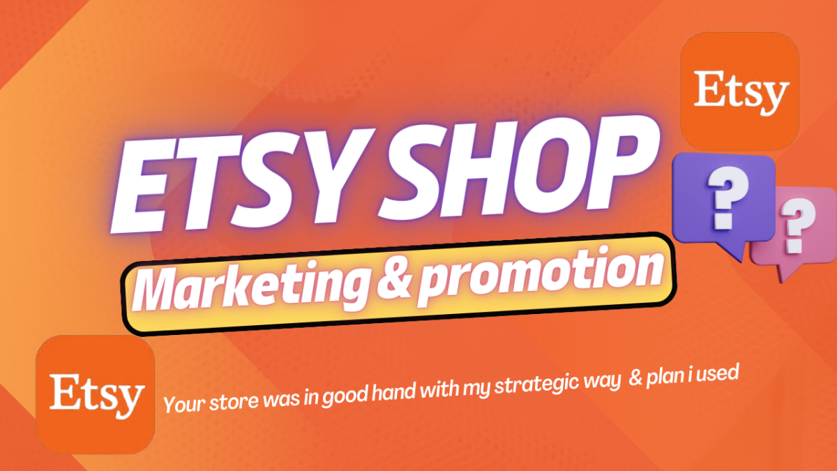 I will do etsy promotion for your etsy print on demand shop with etsy seo