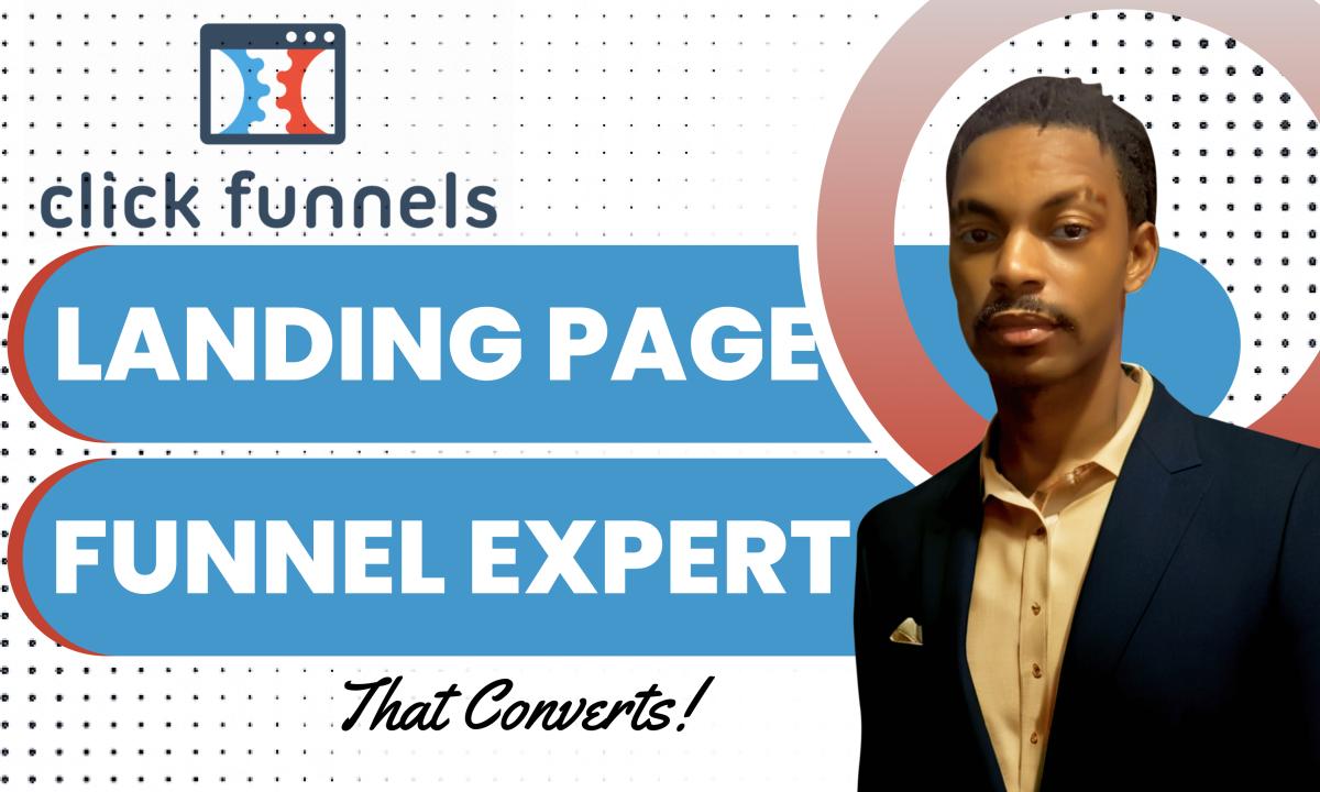 I will setup clickfunnels sales funnels website landing page membership funnelish katra