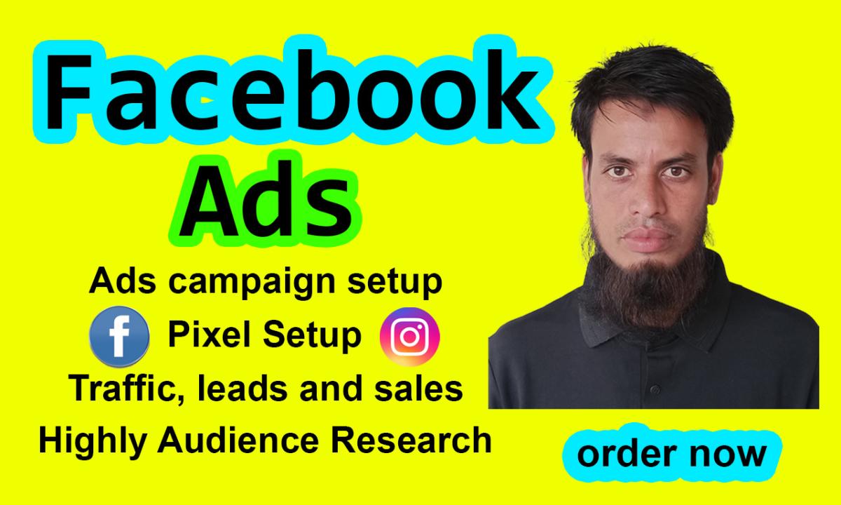 I Will Do Your Facebook Ad Campaign and Meta Ads