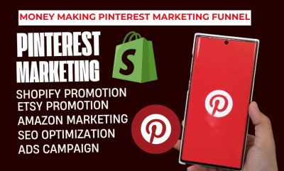 I will promote etsy shop, affiliate marketing shopify sales, amazon pinterest marketing