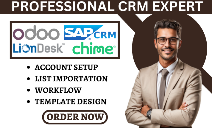 setup liondesk scoro sap crm odoo crm nimble pipedrive salesforce chime asana va