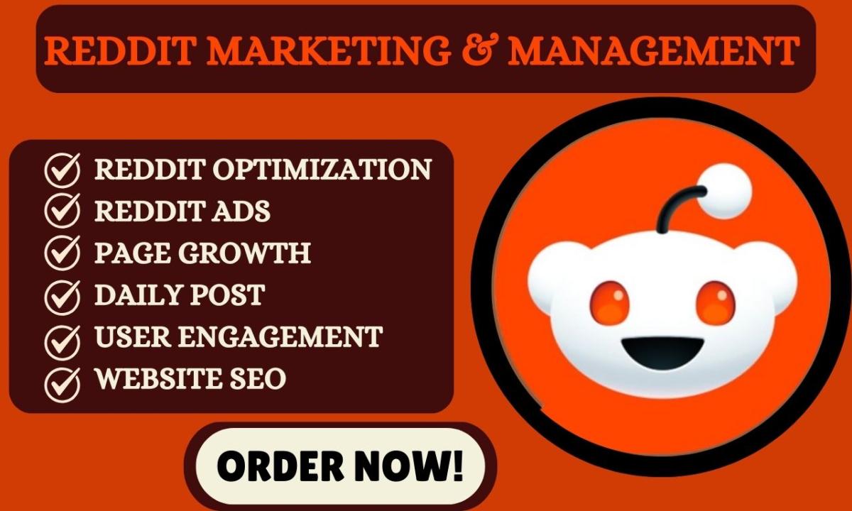 I Will Set Up and Manage Reddit Ads Campaign for Your Business, Website, Product, or SEO