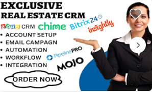 I Will Setup REI Navigator, Mojo, PipelinePRO, Insightly, Bitrix, Chime, and Zoho CRM Automation