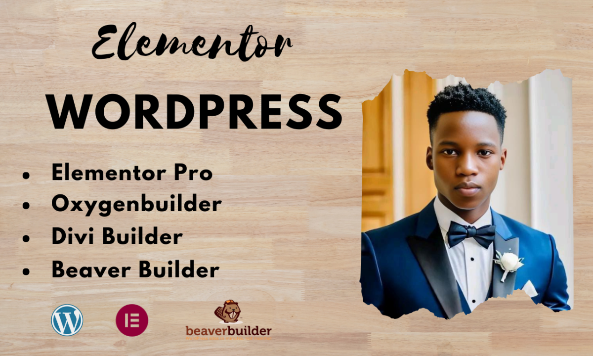 Design WordPress Website Landing Page Using Elementor & Beaver Builder