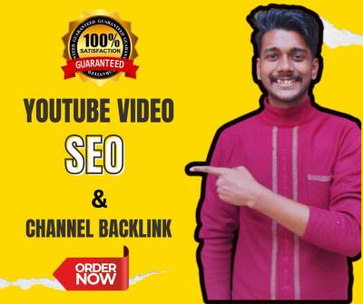 I Will Master YouTube SEO to Rank Your Video Higher and Get More Views