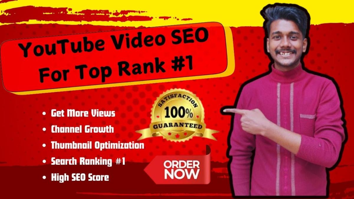 I Will Optimize Your Best YouTube Video SEO for Higher Rankings