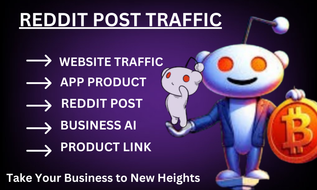 I Will Create Engaging Reddit Posts for Your Crypto, SEO, AI App, Product, or IPTV Website