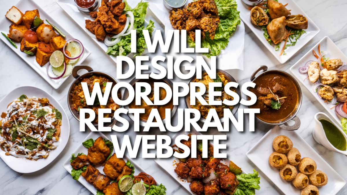 I Will Create a WordPress Restaurant Website