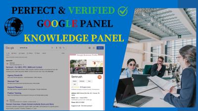 I Will Build Perfect Google Knowledge Panel or Knowledge Graph for Business Verified
