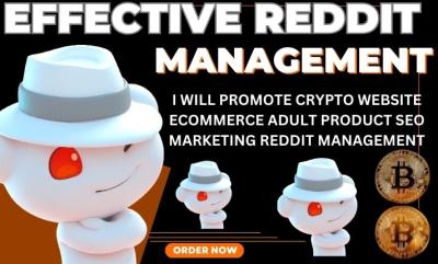 I Will Enhance Your Reddit Posts for Business, AI, Website, Product Links, SaaS, Crypto, and Ads Management