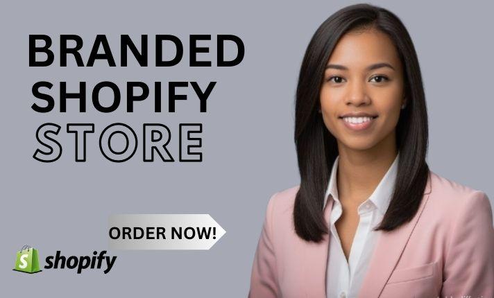 I Will Create a Branded Shopify Dropshipping Store or Shopify Website