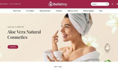 I Will Create an Exquisite Luxury Skincare Shopify Store – Beauty Shopify Website – Skincare Website