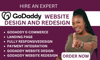 GoDaddy Website Design, Redesign & eCommerce Solutions