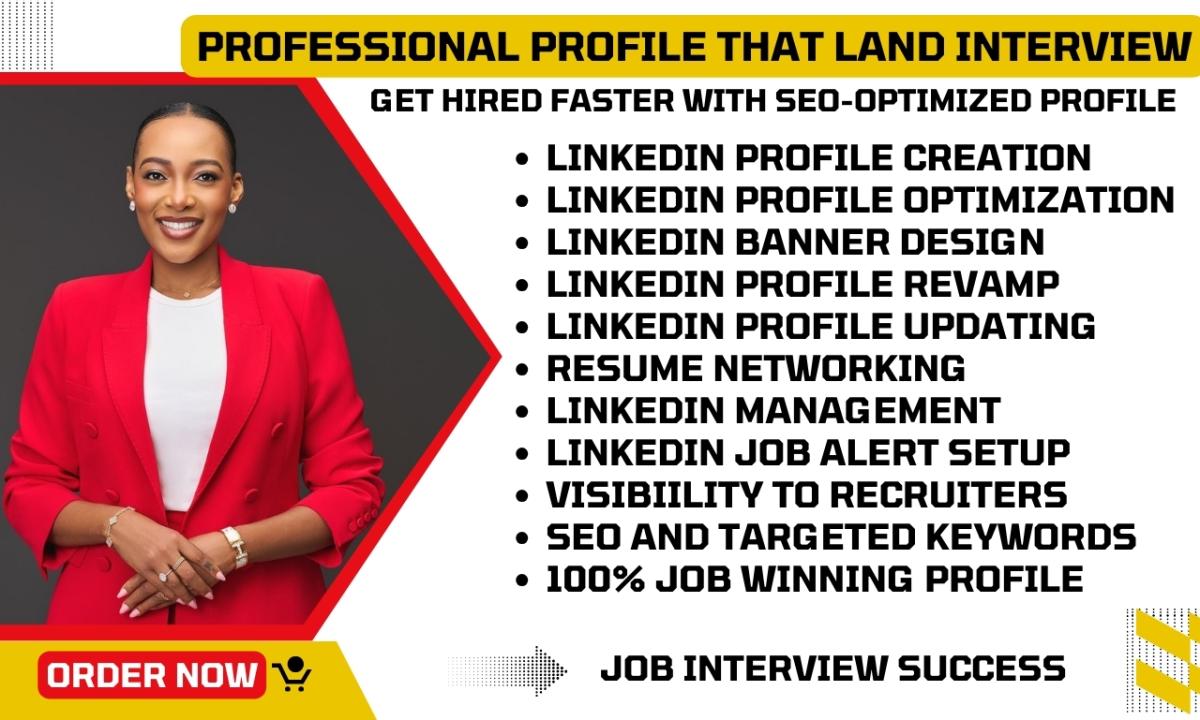 I Will Transform Your LinkedIn Profile into a Powerful Career Magnet