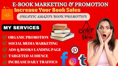 I Will Do Viral eBook Marketing Promotion, Amazon Book Advertising, and Amazon Ads