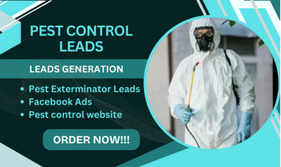 I Will Generate Highly Exclusive Pest Control Leads for Pest Exterminators