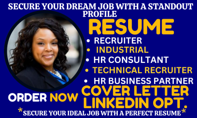 I Will Elevate Your Human Resource Recruiter, HR Director, and Business Partner Resume