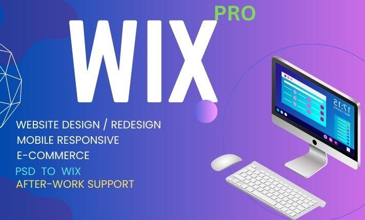 I Will Design and Redesign Your Business Wix Website