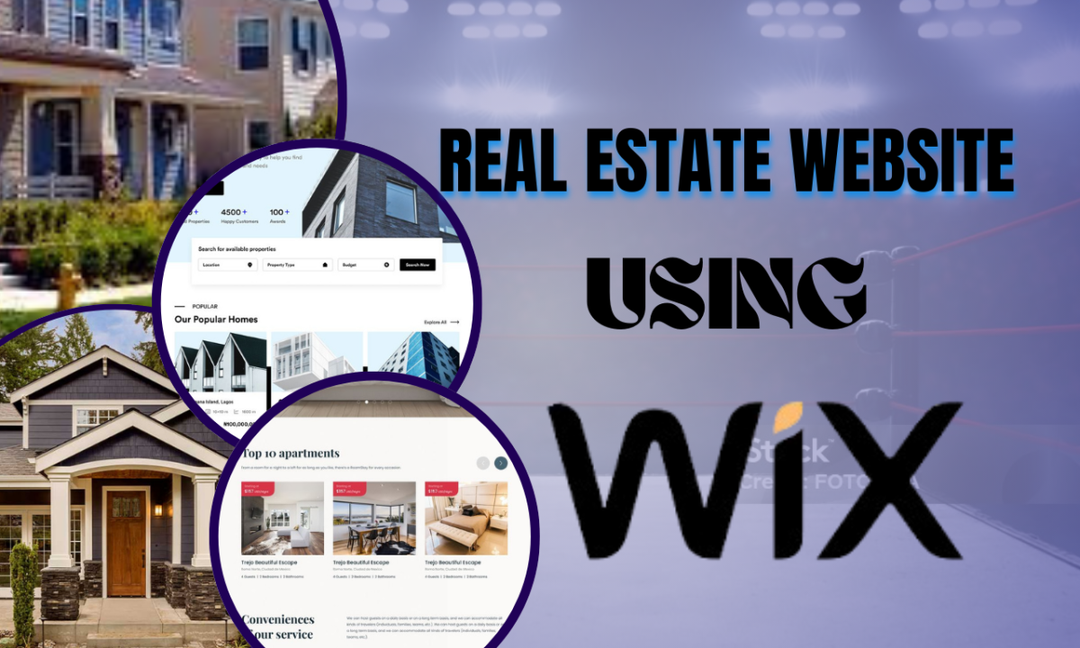 I Will Create a Wix Website for Real Estate and Real Estate Investors