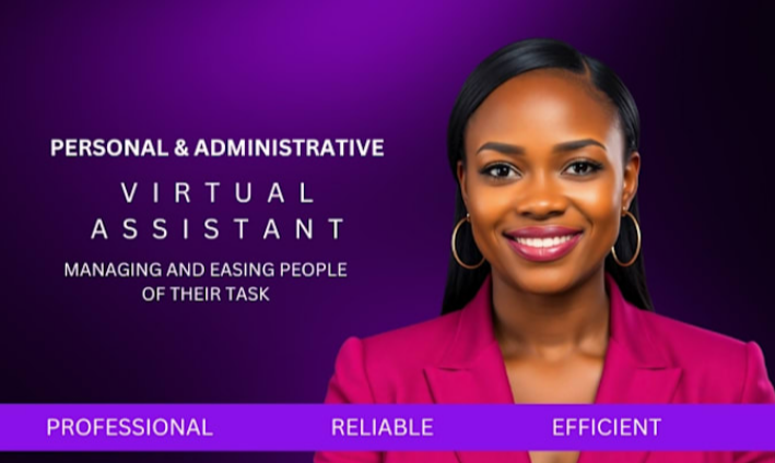 I Will Be Your Personal & Administrative Virtual Assistant and Social Media Manager