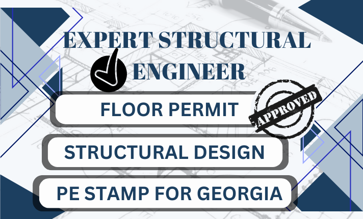 I Will Review Projects as a Licensed Civil and Structural Engineer for Permit
