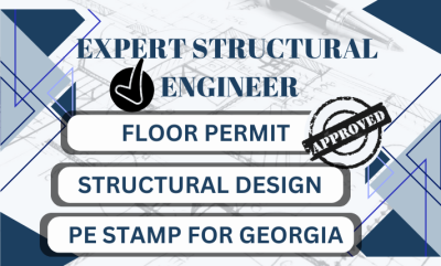I Will Review Projects as a Licensed Civil and Structural Engineer for Permit