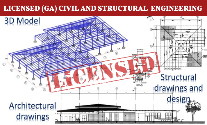 I Will Provide Licensed Civil and Structural Engineering Services with PE Stamp