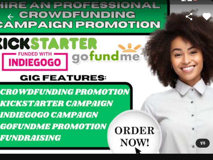 Promote and Advertise Your Kickstarter or Indiegogo Crowdfunding Campaign Site