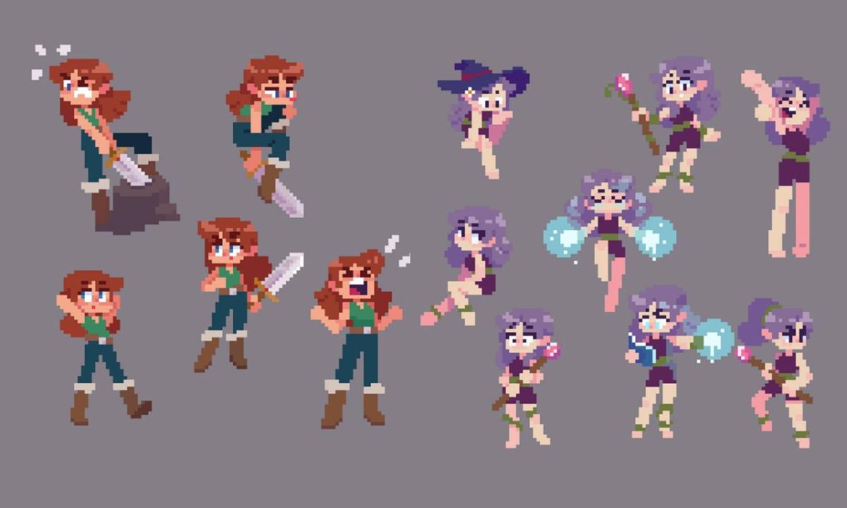I Will Create NSFW Pixel Character Animation for RPG Maker Video Games