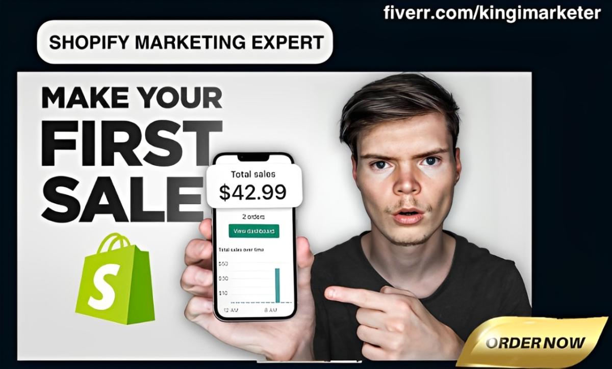 Expert Shopify Marketing, Promotion & Dropshipping Services for Your Ecommerce Success