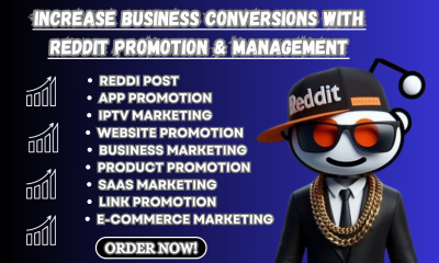 I Will Do Reddit Post Management for Business Websites, Ecommerce, SaaS, or Product Links