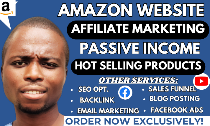 I Will Setup ClickBank Sales and Autopilot Amazon Affiliate Website for Passive Income