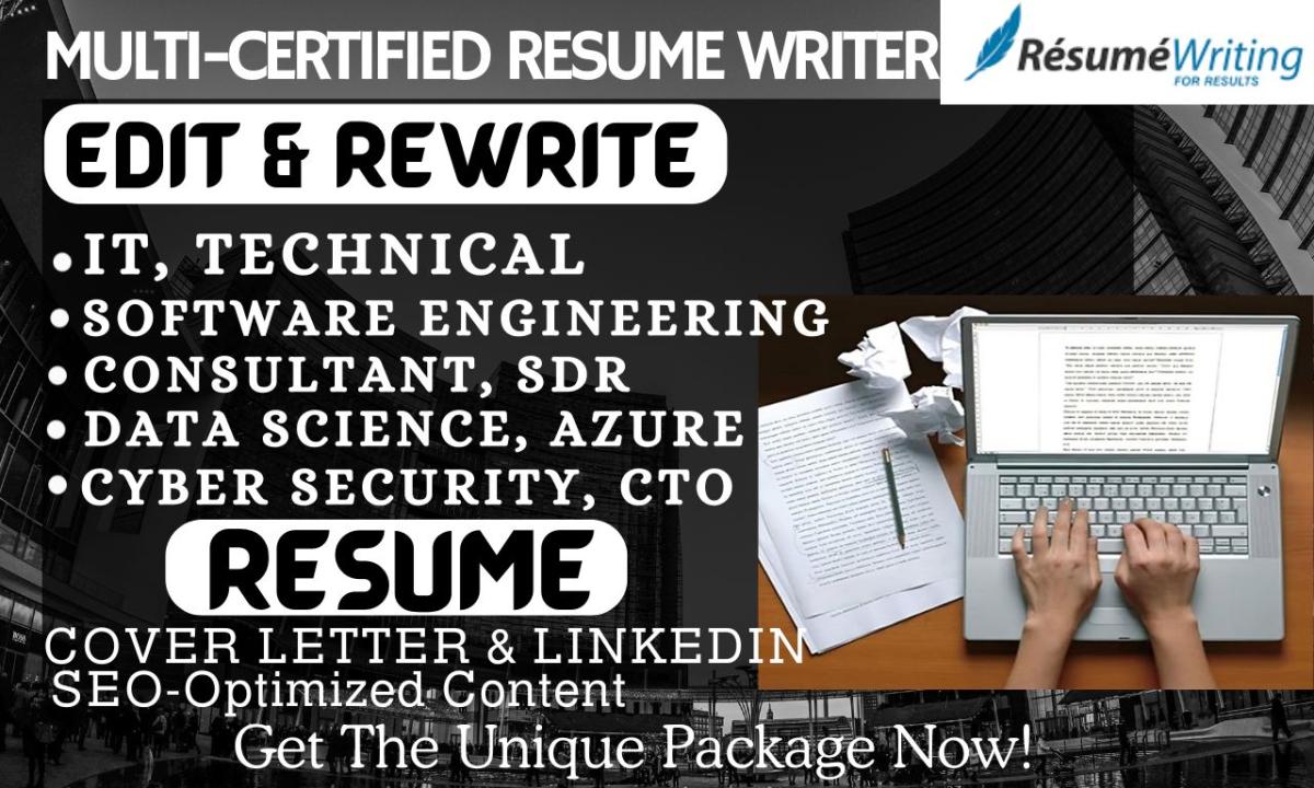 I Will Build Technical, Consultant, SDR, Software Engineering, HSE, Azure, CTO Resume