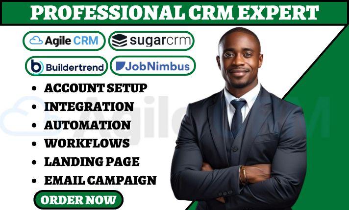 SugarCRM, Agile CRM, Procore, Buildertrend, JobNimbus Contractor Foreman Services