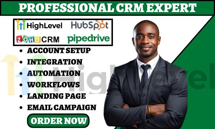 Trello, Pipedrive, Zoho CRM, ClickFunnels, HubSpot, GoHighLevel Website Automation Services