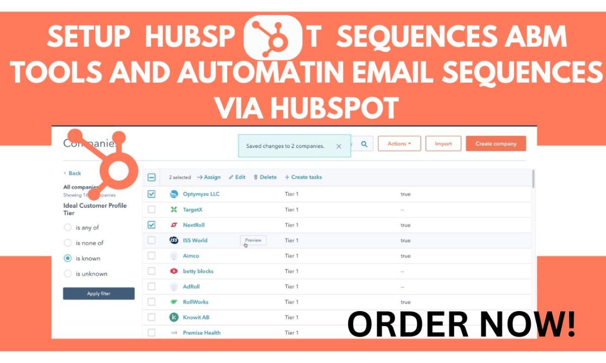 Do HubSpot Sequences, ABM Tools, and Automation Email Sequences via HubSpot