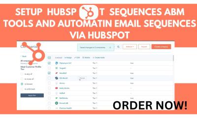 Do HubSpot Sequences, ABM Tools, and Automation Email Sequences via HubSpot