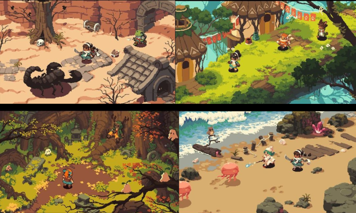 I Will Create Animated GIF Pixel Art Tileset Background for Your Video Game Environment Scene